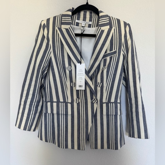NWT Veronica Beard Geneva Dickey Blazer jacket  4 - Picture 6 of 11